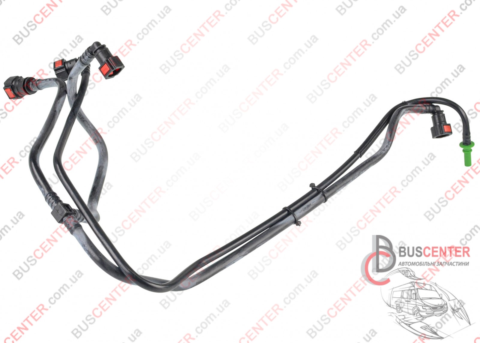 Фотография запчасти Топливная трубка (шланг топливопровода "комплект - 3 шт")