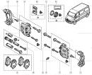 Тормозные колодки передние R-15