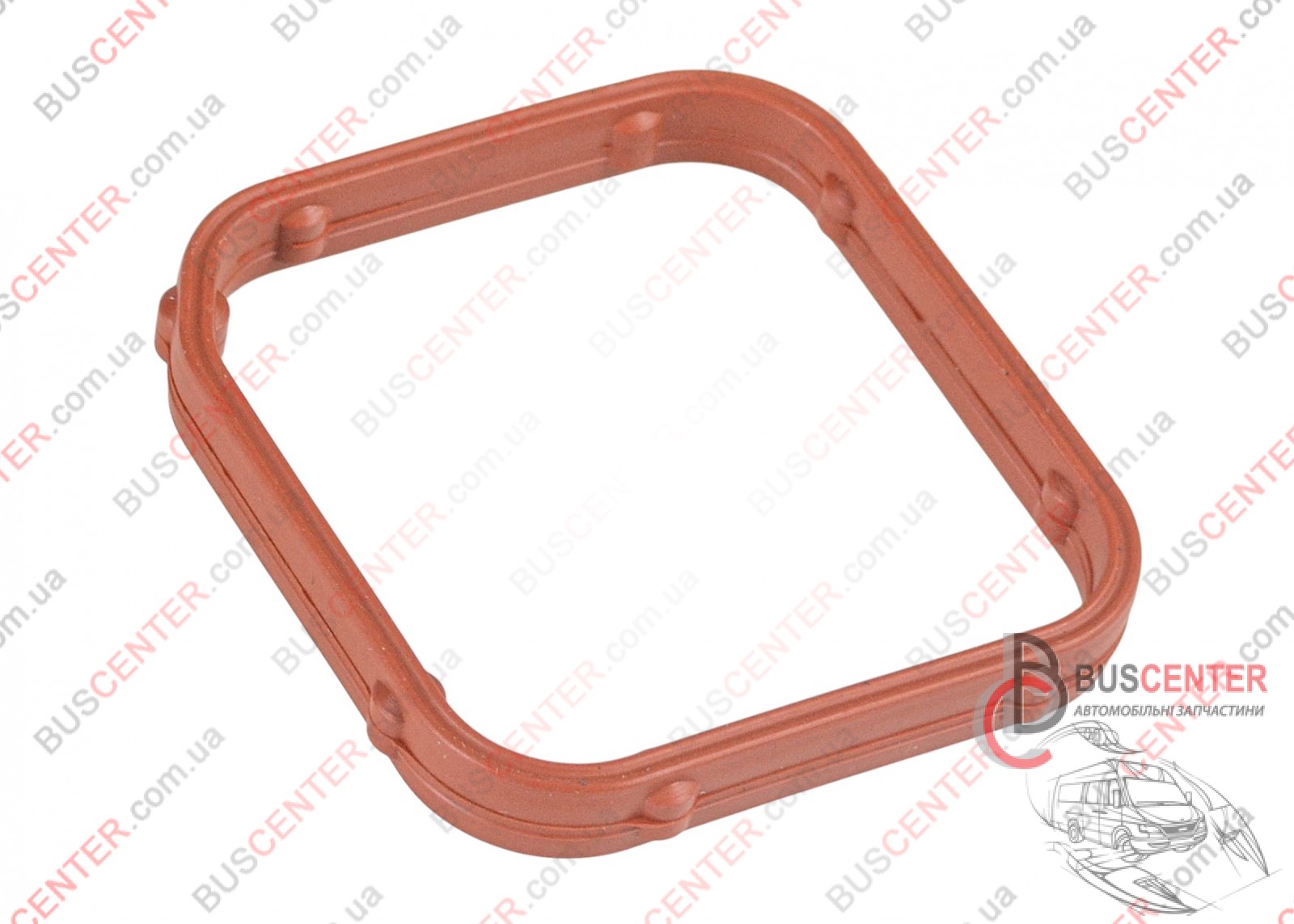 Фотографія запчастини Прокладка термостата (проставка, манжет, уплотнитель, уплотнение - 1 шт)