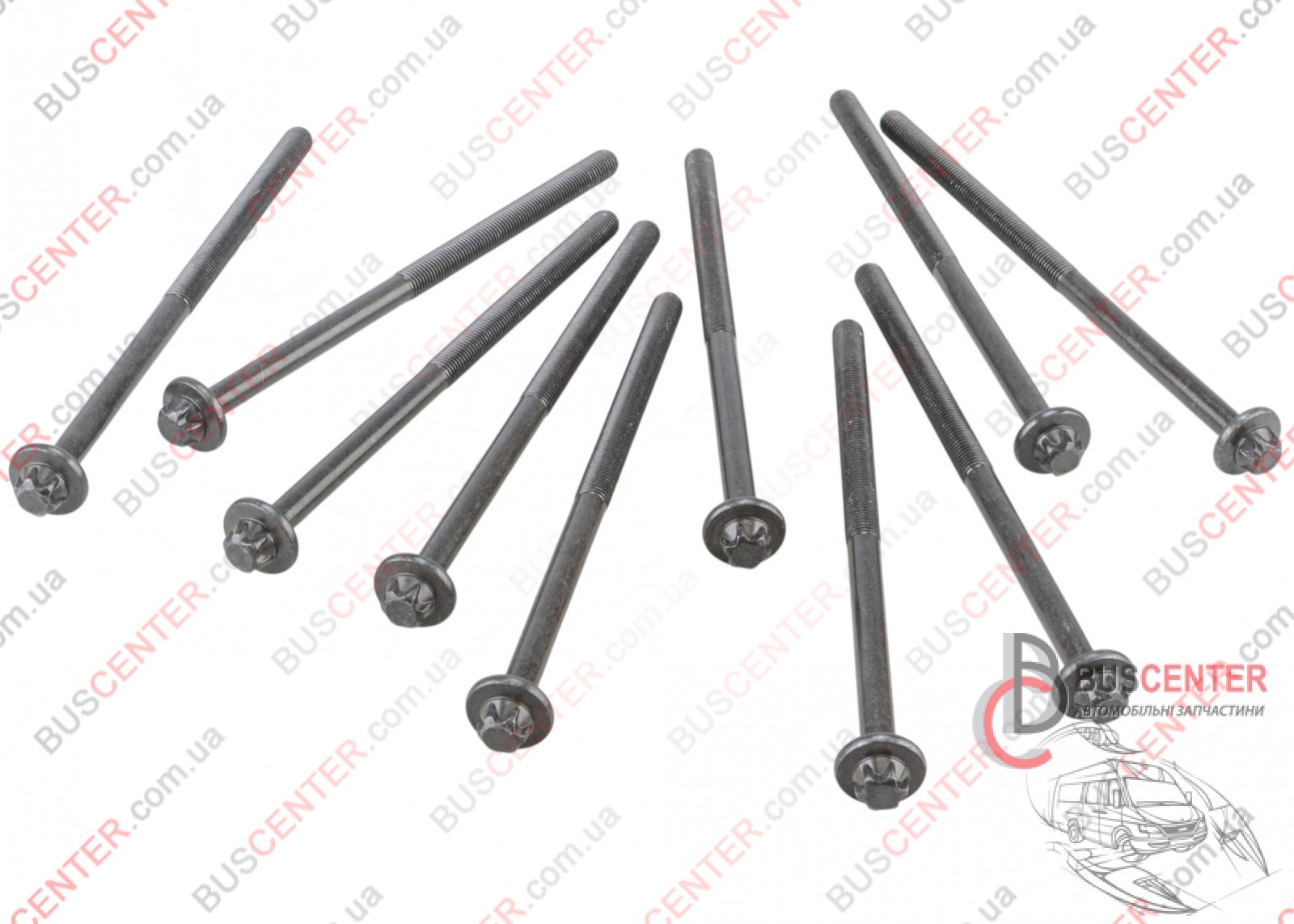 Фотография запчасти Болт головки блока цилиндра (OM651/ комплект - 10 шт)