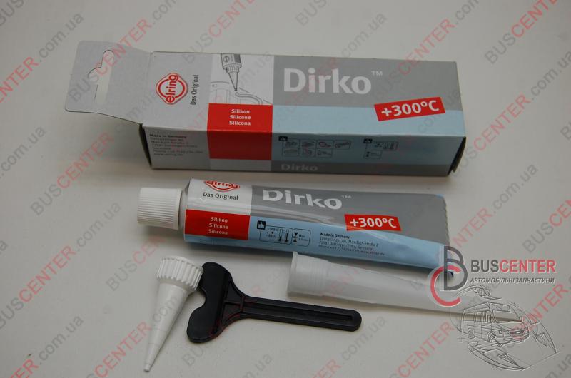 Герметик 70 ml (силикон "серый" Dirco (-60C  300C) серый)