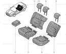 Фотографія запчастини  Задні сидіння 2 шт