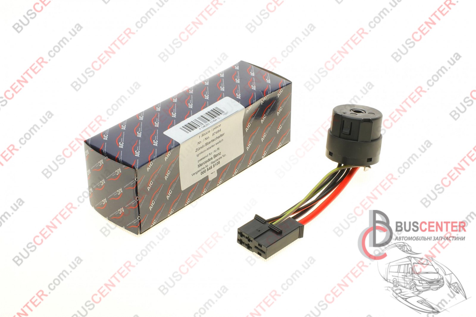 Фотографія запчастини Замок зажигания (контактная группа замка зажигания)