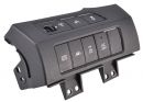 Блок кнопок (кнопка ESP, кнопка помощи при спуске, регулятор освещения, кнопка ECO, кнопка блокировки полного привода, кнопка AC 220V)