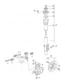 Амортизатор передний газовый 906 (209-319 однокатковый, стойка)