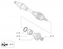 Подшипник ступицы колеса передний R15 (ступичный подшипник)