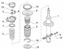 Амортизатор передний газовый R16 (стойка)