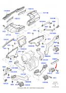 Дефлектор правый (жалюзи, распылитель свежего воздуха)