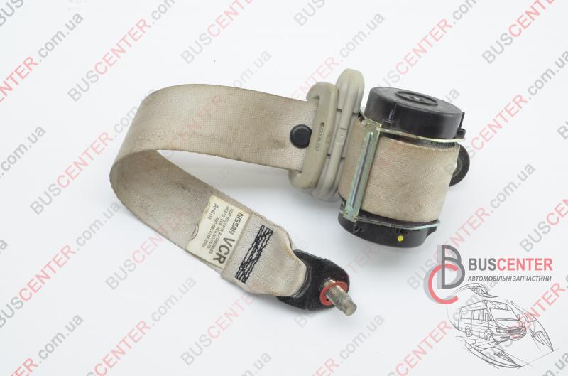 Фотография запчасти Ремень безопасности задний правый (серый) (ремень, механизм, язычок и преднатяжитель в сборе)