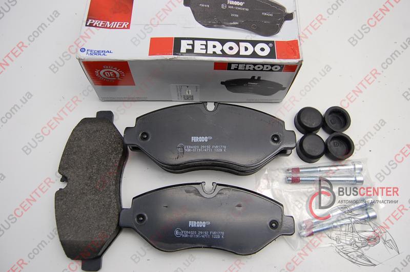 Фотографія запчастини  Гальмівні колодки передні