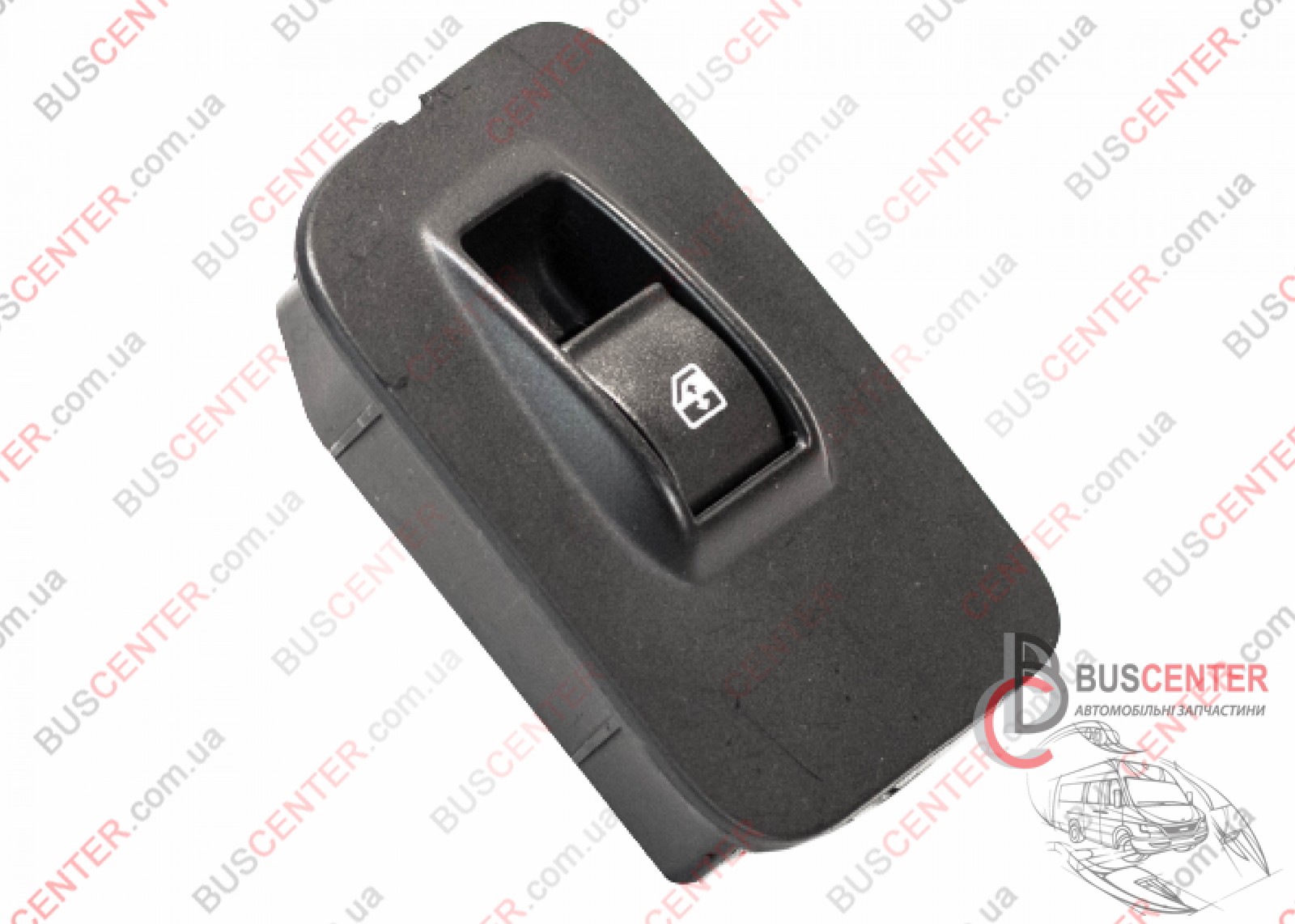 Фотографія запчастини  Кнопка склопідйомника права ( з накладкою, кришкою)