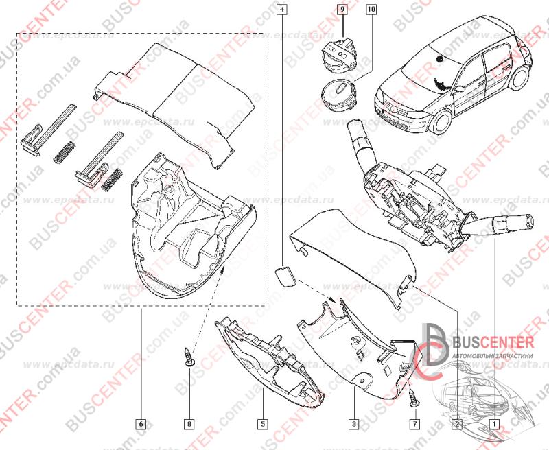 Фотография запчасти Шлейф AIRBAG
