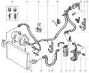 Комплект сальников компрессора кондиционера ("трубки кондиционера" уплотнительные кольца, прокладка, шайба, уплотнение - 8 шт)