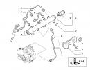 Датчик давления топлива Common Rail рейка (топливной рампе, планке)