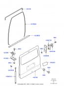 Фотография запчасти Уплотнитель задней двери ляды