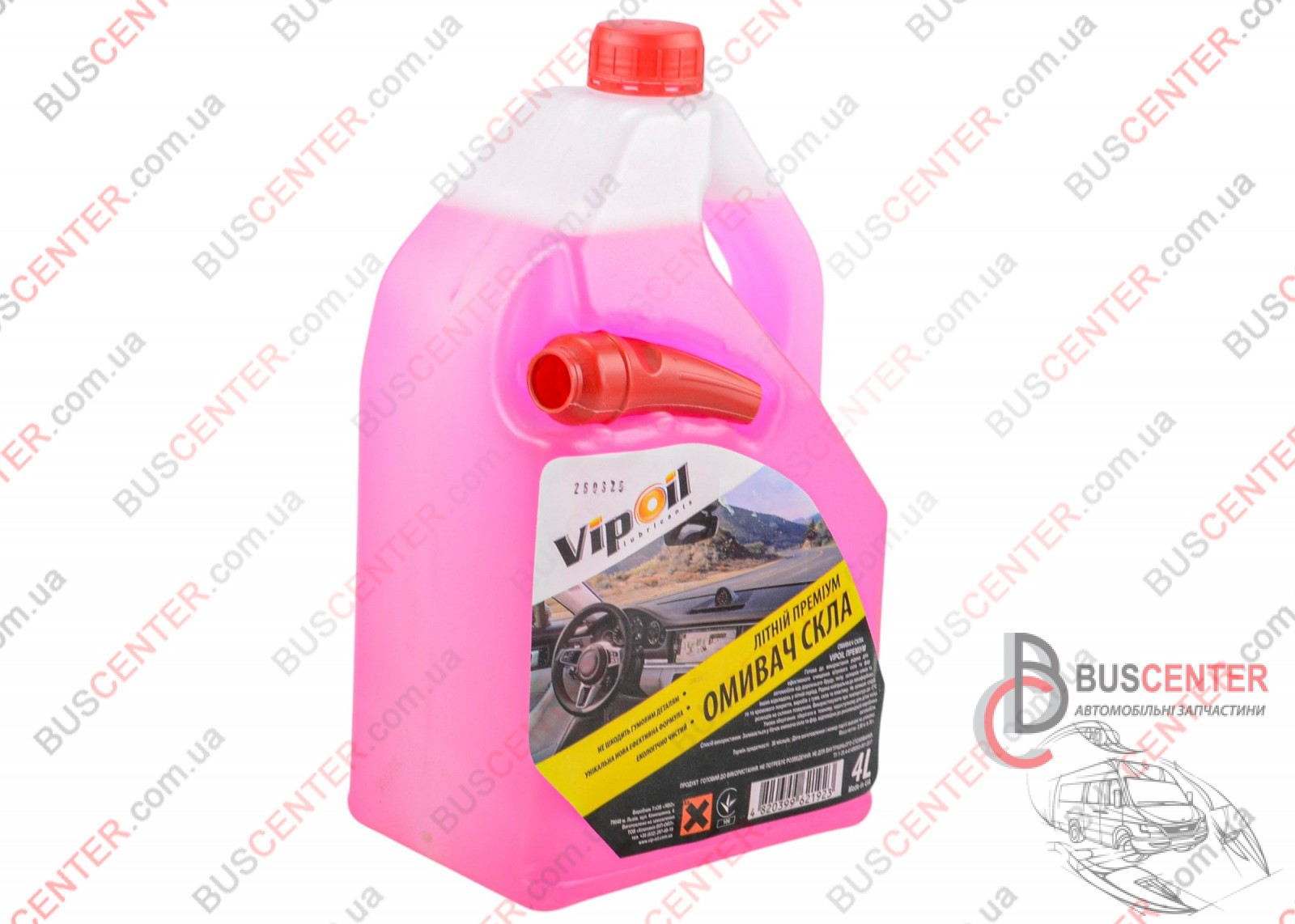 Фотография запчасти Жидкость стеклоомывателя 4L (летняя/ 1шт)