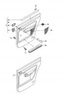 Обшивка двери боковой задней правой