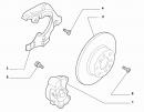 Тормозной диск вентилируемый передний R14