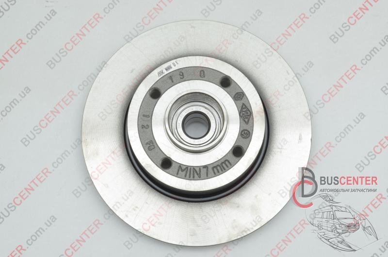 Тормозной диск задний D240 (подшипник ступицы колеса)