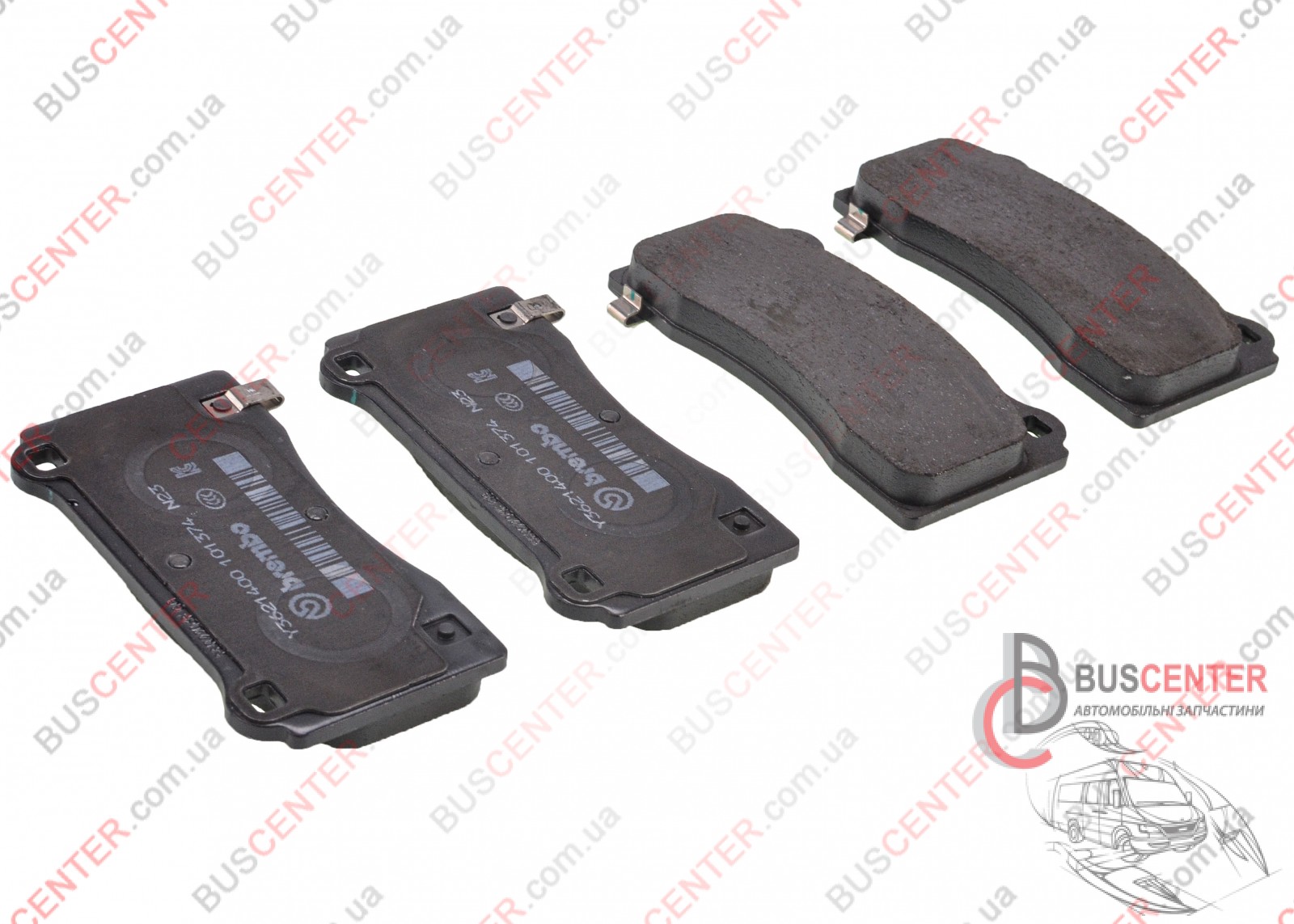 Фотография запчасти Тормозные колодки передние