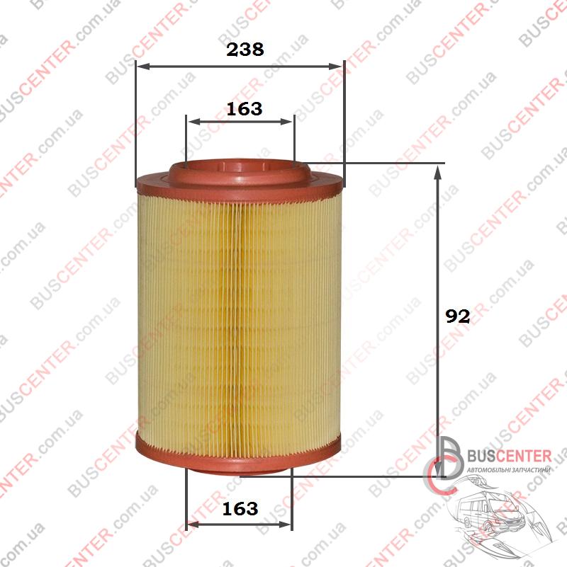 Фотография запчасти Воздушный фильтр
