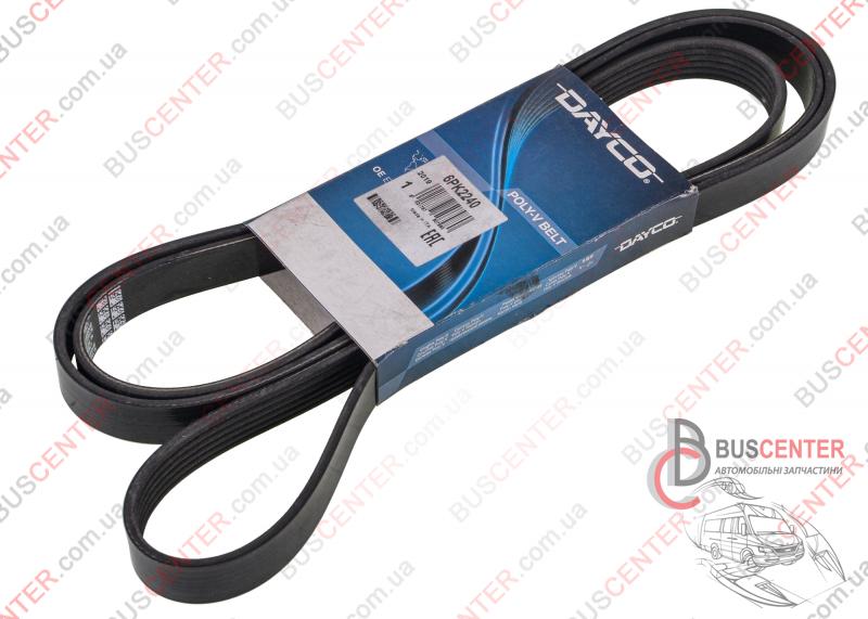 Фотографія запчастини  Ремінь струмковий 6 PK 2240
