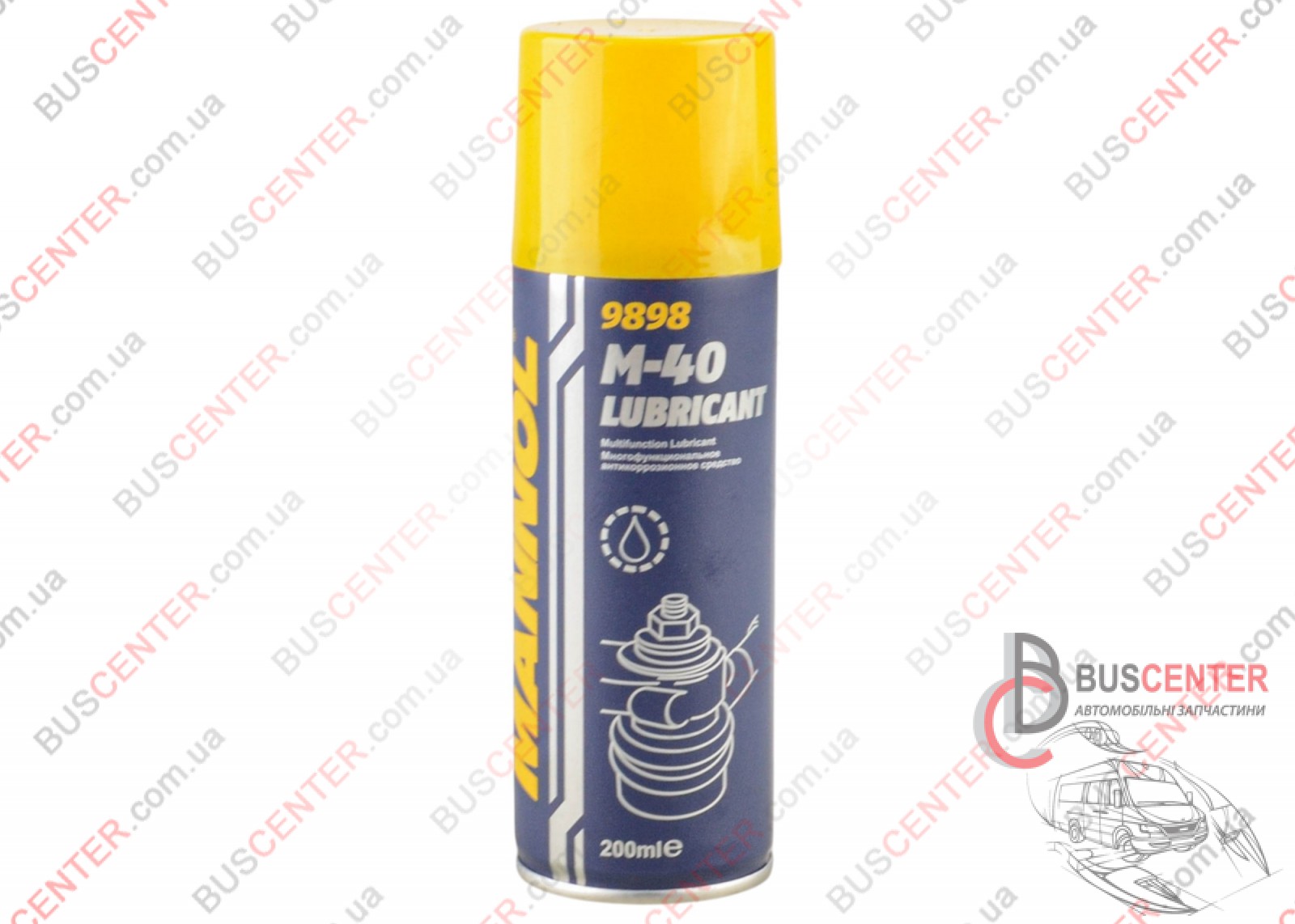 Фотография запчасти Универсальная смазка 200 ml (преобразователь ржавчины - жидкий ключ, технический аэрозоль, вэдэшка)
