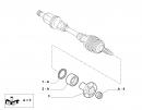 Подшипник ступицы колеса передний R16 (ступичный подшипник)