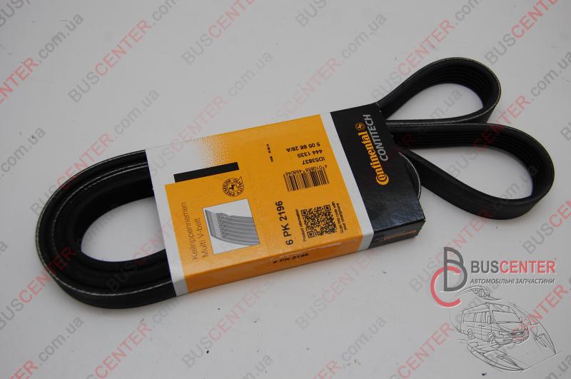 Фотографія запчастини Ремінь струмковий 6 PK 2196 ( без AC)