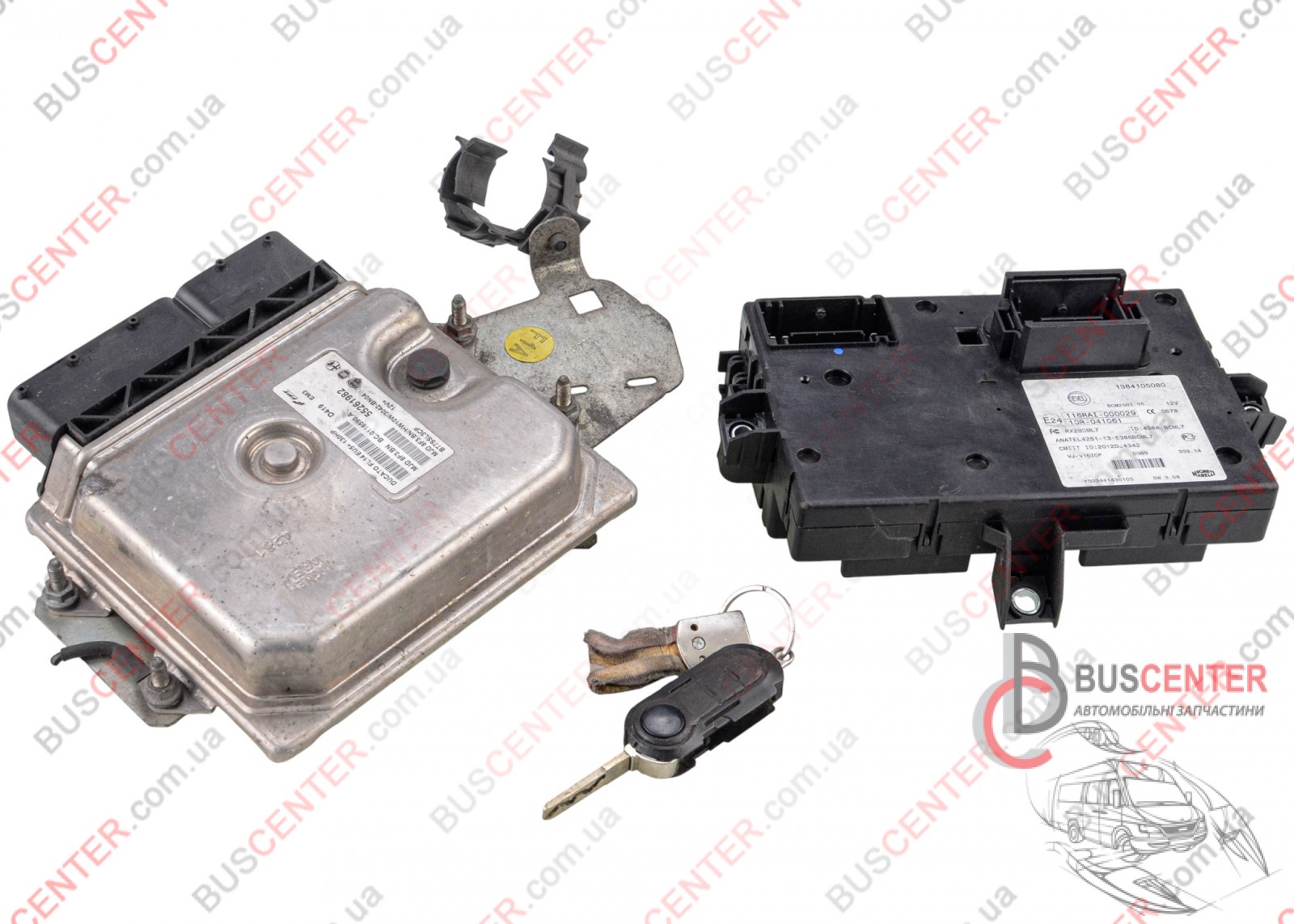 Фотография запчасти Электронный блок управления (ЭБУ) (комплект)