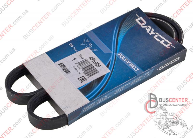Фотография запчасти Ремень ручейковый 4 PK 900