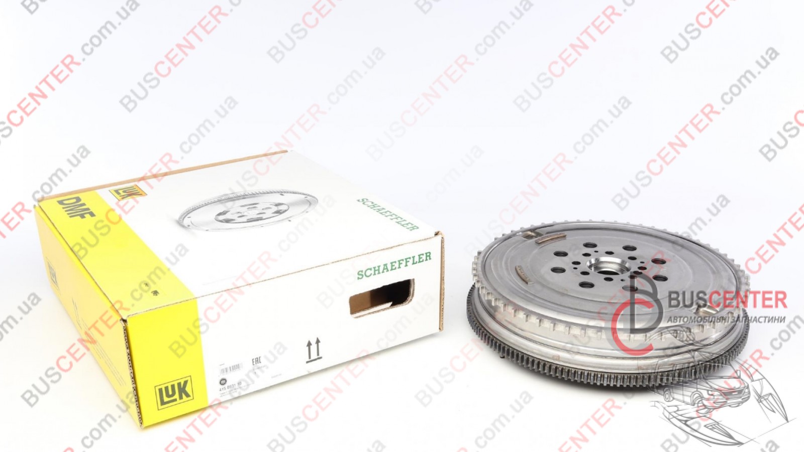 Фотография запчасти Маховик демпферный (2.2CDI, OM651)