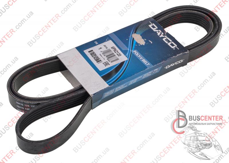 Фотографія запчастини  Ремінь струмковий 6 PK 2120 ( з AC)