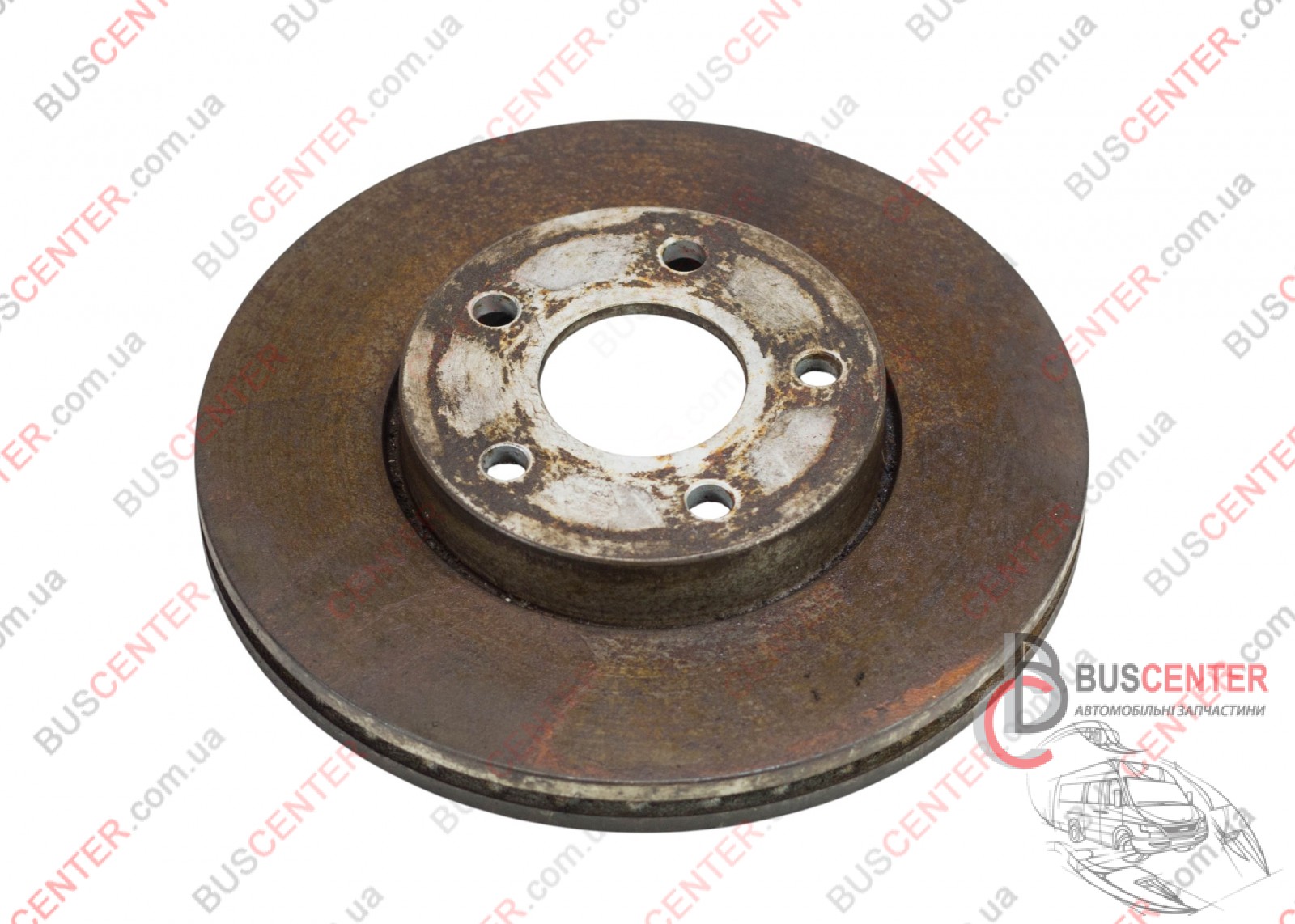 Фотографія запчастини Тормозной диск передний вентилируемый D278