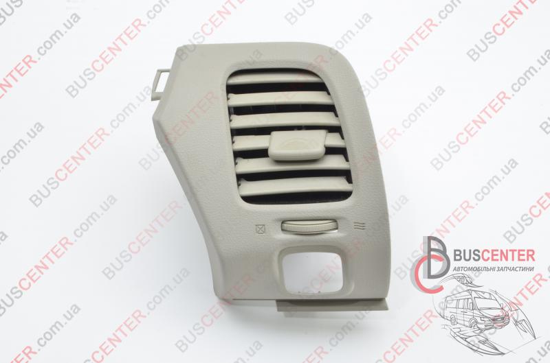 Фотографія запчастини  Дефлектор торпеди повітряний лівий з накладкою (сірий) ( повітропровід, решітка)