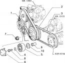 Ремень ручейковый 6 PK 923 (с кондиционером)