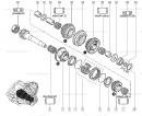 Подшипник КПП 25x62x17.5