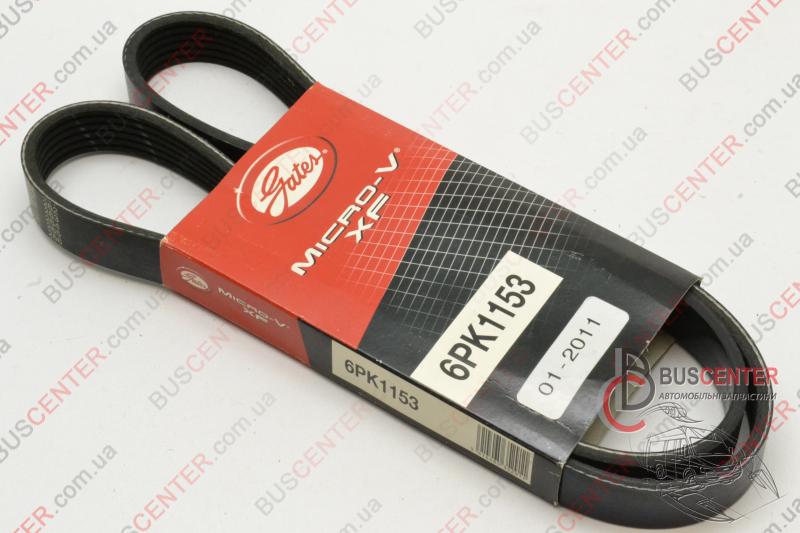 Фотографія запчастини  Ремінь струмковий 6 PK 1153