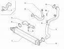 Патрубок интеркулера левый (шланг)
