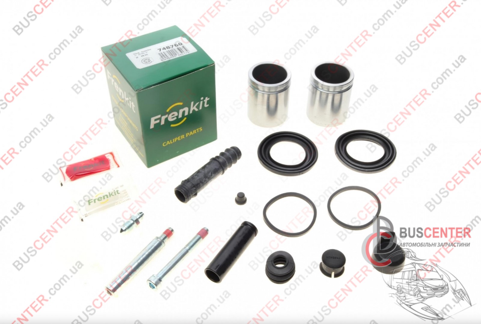 Фотография запчасти Ремкомплект тормозного суппорта переднего (d=48mm Brembo)