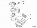 Моторчик печки с 2011 (вентилятор салона, электродвигатель отопителя)