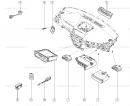 Фотография запчасти Блок управления автомагнитолой
