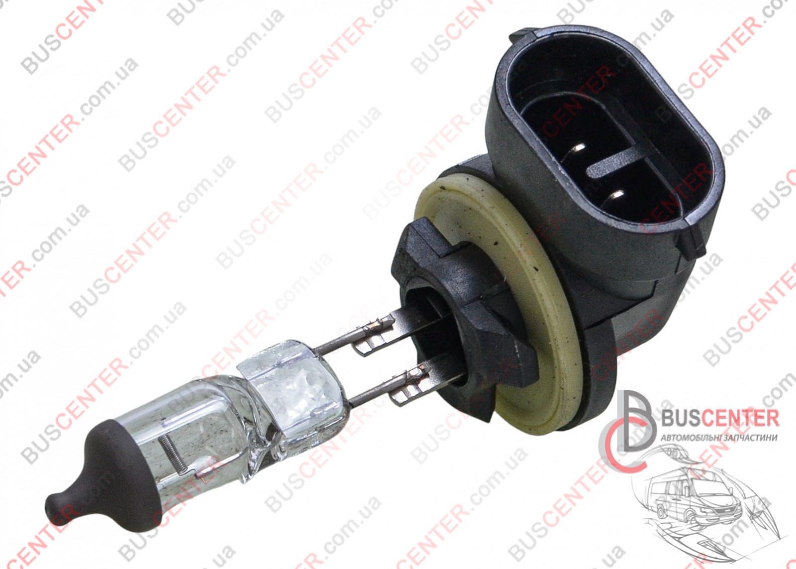 Фотографія запчастини Лампочка H27W/2 12V 27W (PGJ13)