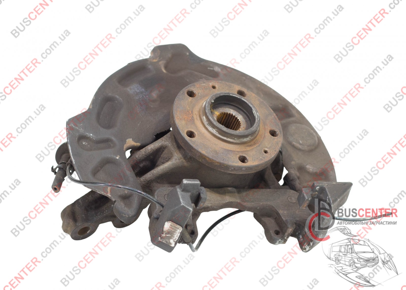 Фотография запчасти Поворотный кулак левый (цапфа) с ABS (5 болтов)