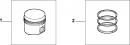 Поршень 0.60 (косой шатун)