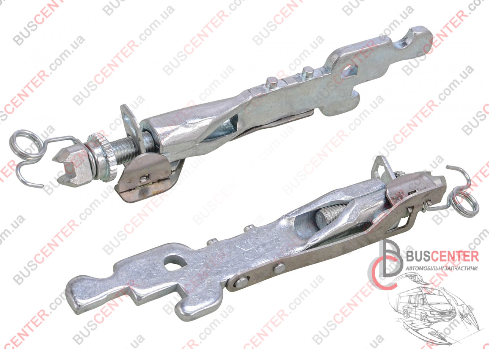 Фотография запчасти Механизм ручного тормоза комплект (D203x39/ распорная планка, саморегулятор барабанных колодок  - комплект 2 шт)