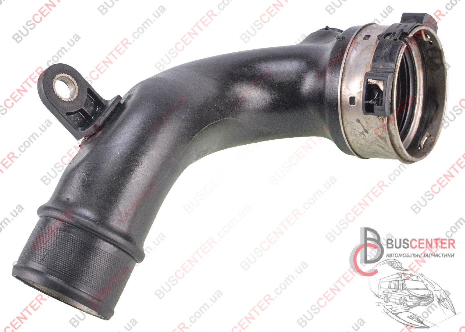 Фотографія запчастини Патрубок интеркулера (пластиковая часть, левый)