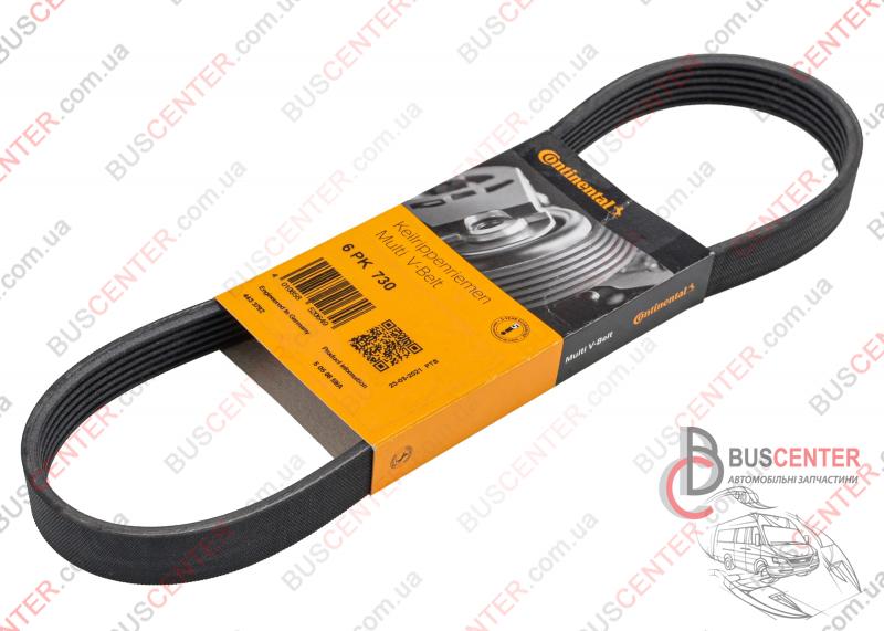 Фотография запчасти Ремень ручейковый 6 PK 730