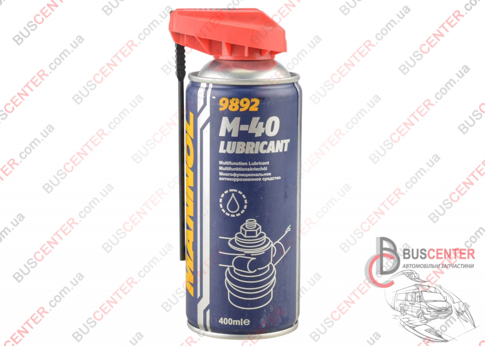 Фотография запчасти Универсальная смазка 400 ml (преобразователь ржавчины - жидкий ключ, технический аэрозоль, вэдэшка)