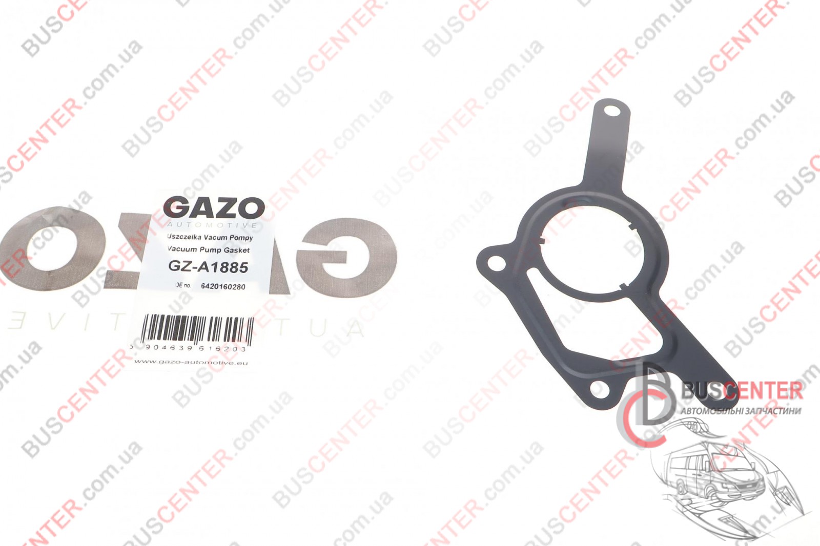 Фотографія запчастини Прокладання вакуумного насоса (OM642)